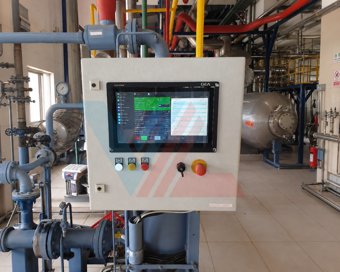  test tai 100 phan tram cong suat bien tan Danfoss FC103